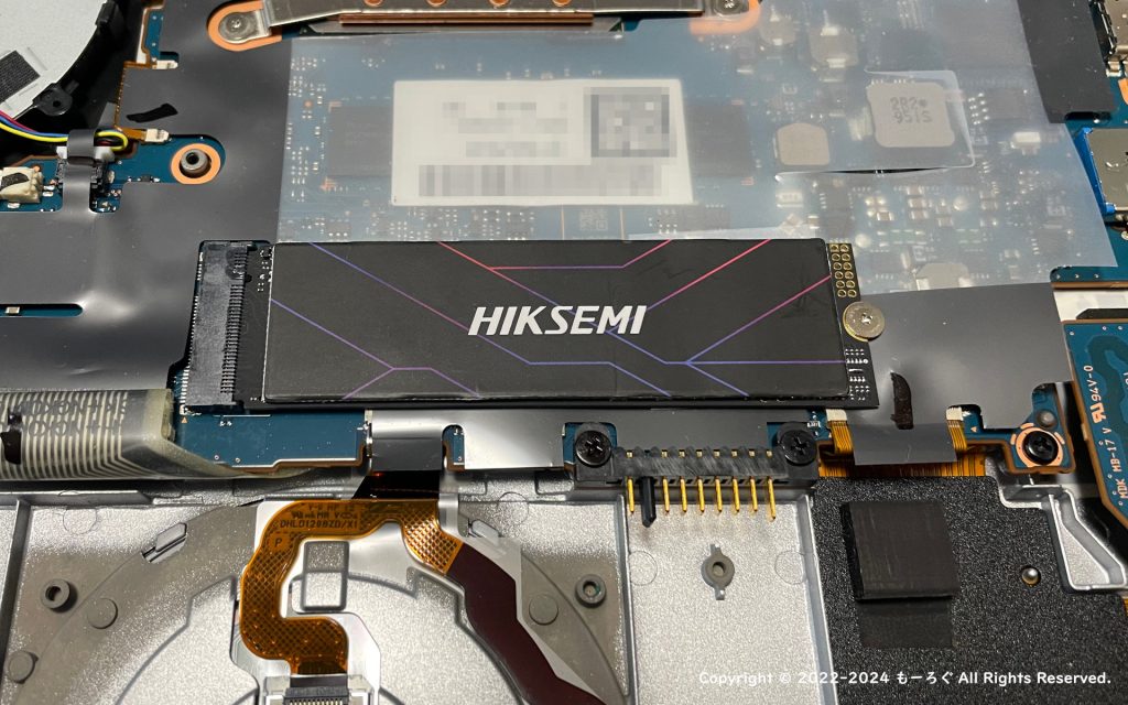 CF-QV8 SSD交換 HIKEMI 1TB