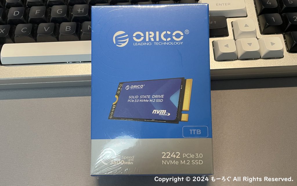 ORICO 2242SSD パッケージ表