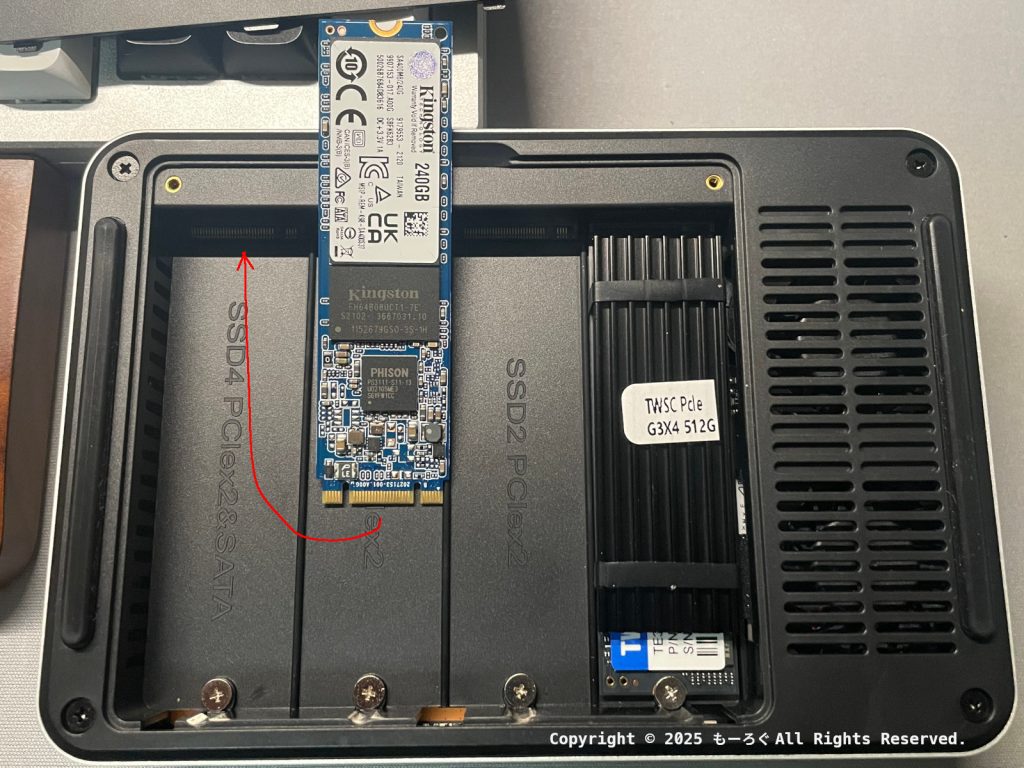 G4とSATAドライブ