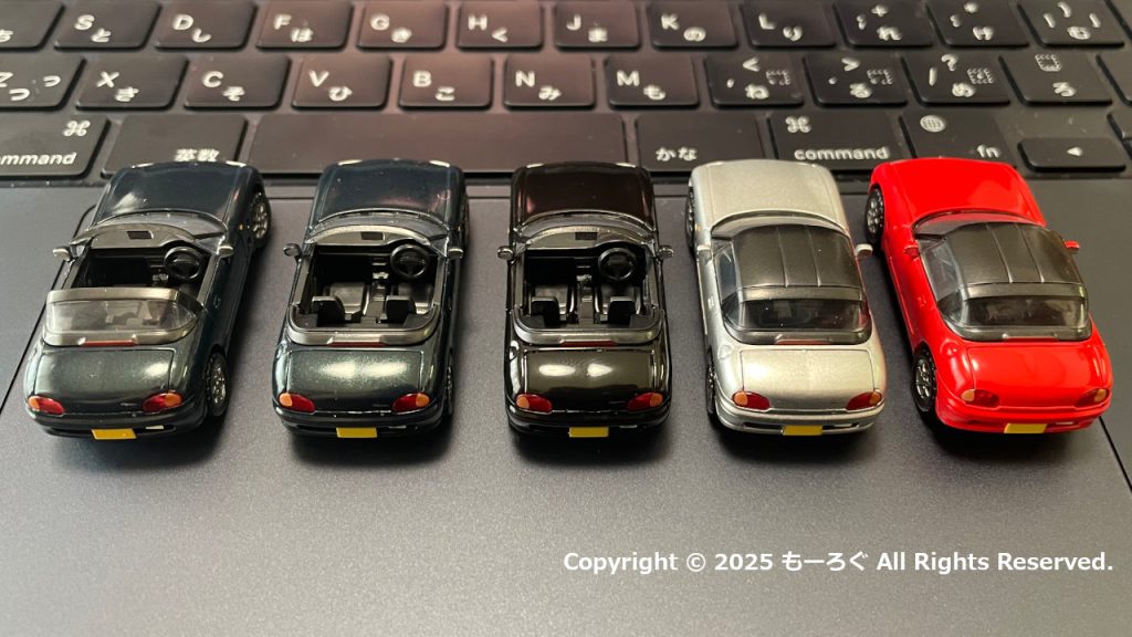 1/64 SUZUKI Cappuccino後ろ