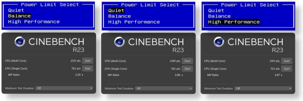NucBox G9 CINEBENCH R23