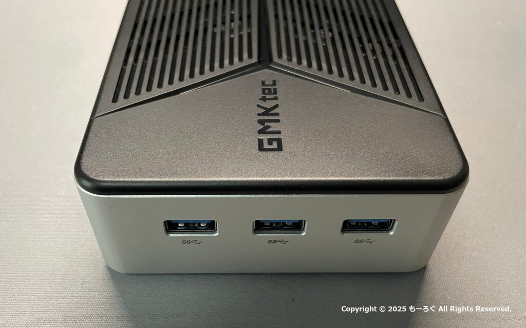 NucBox G9本体右側