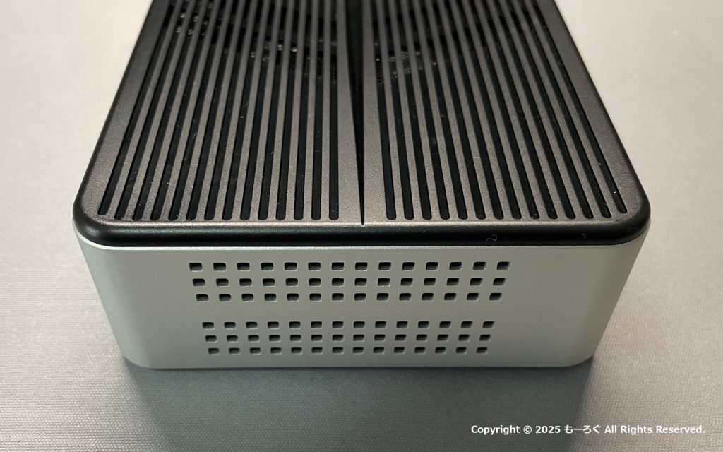 NucBox G9本体左側