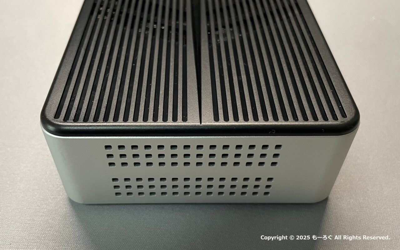 NucBox G9本体左側