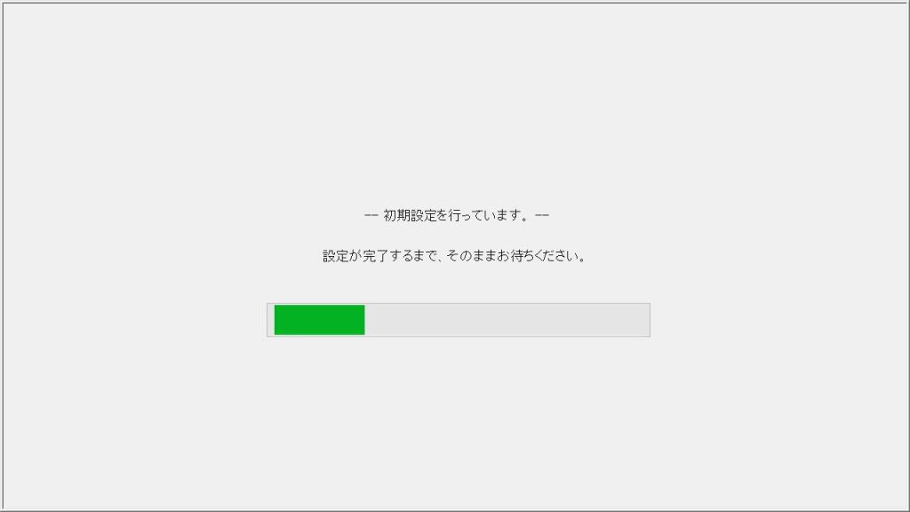 リカバリー後の設定