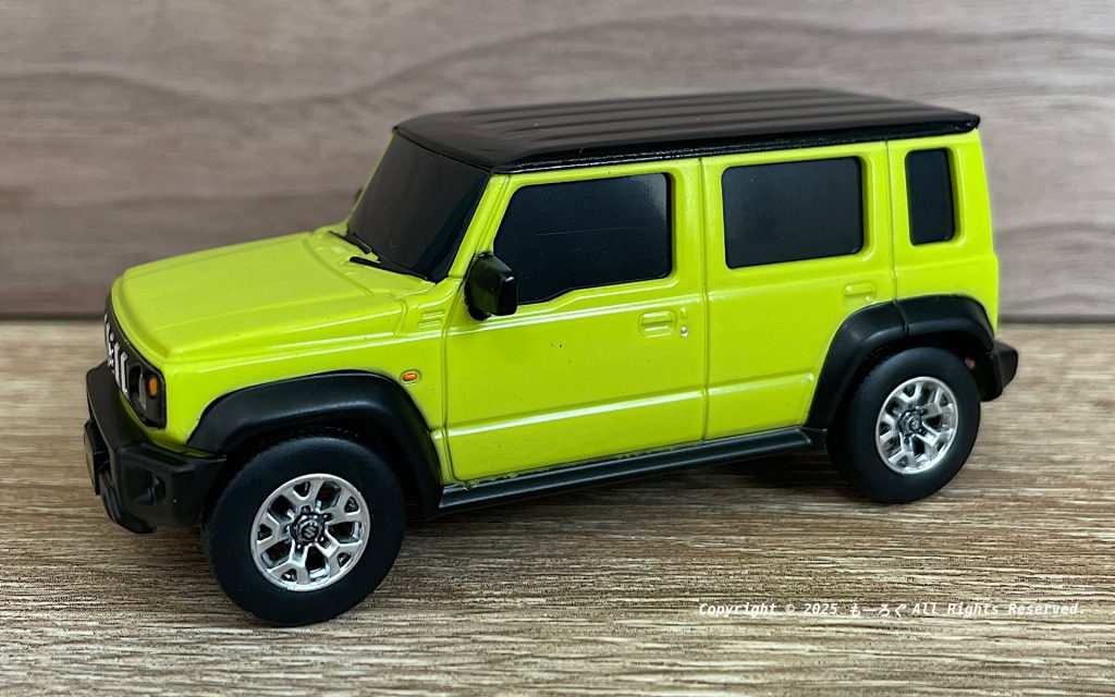 JC74W 1/43 プルバックミニカー 左前