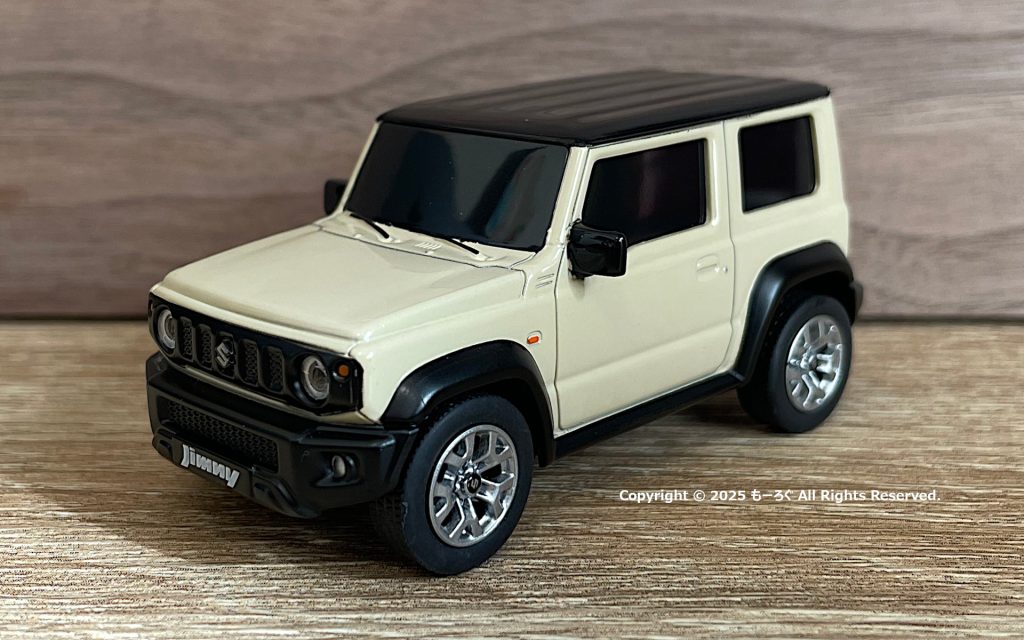 JB74W 1/43 プルバックミニカー 左前