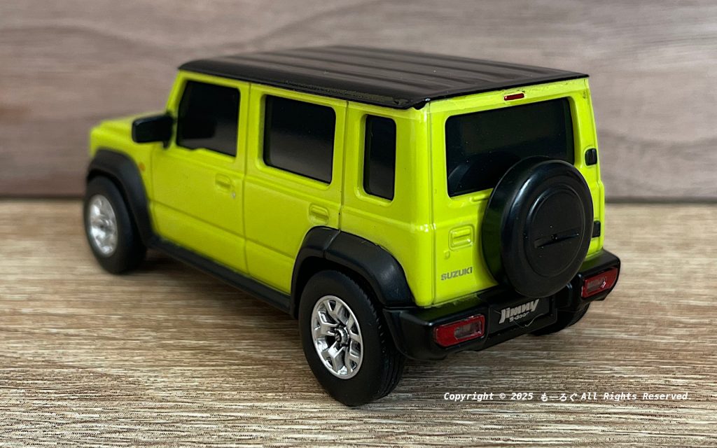 JC74W 1/43 プルバックミニカー 左後