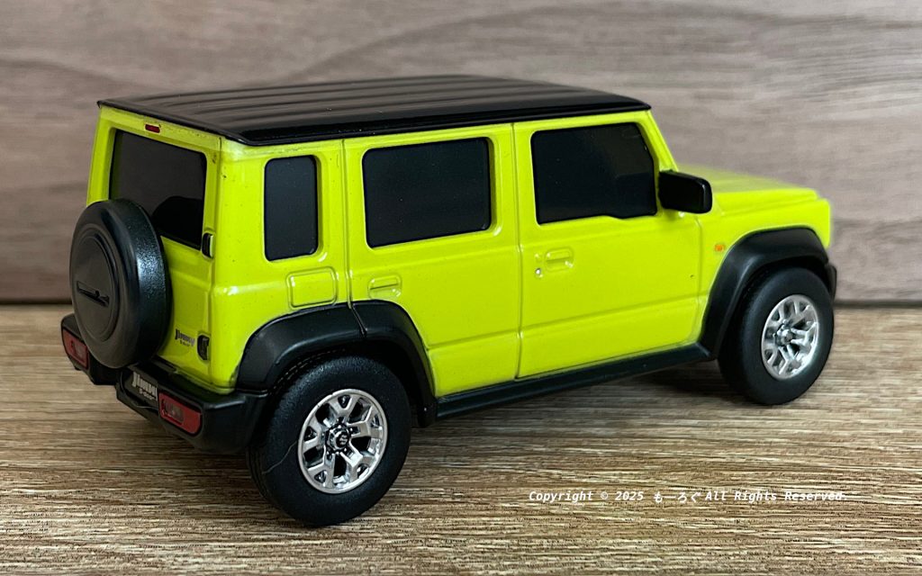 JC74W 1/43 プルバックミニカー 右後