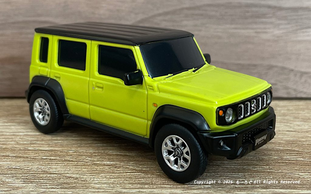 JC74W 1/43 プルバックミニカー 左前