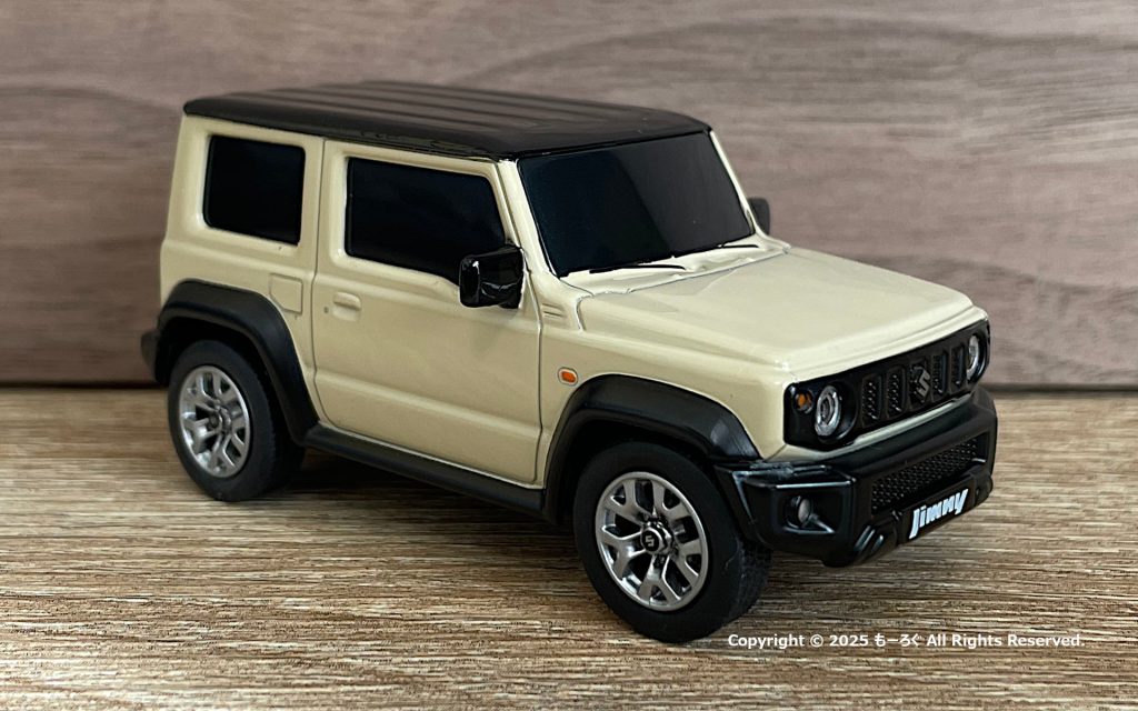 JB74W 1/43 プルバックミニカー 右前