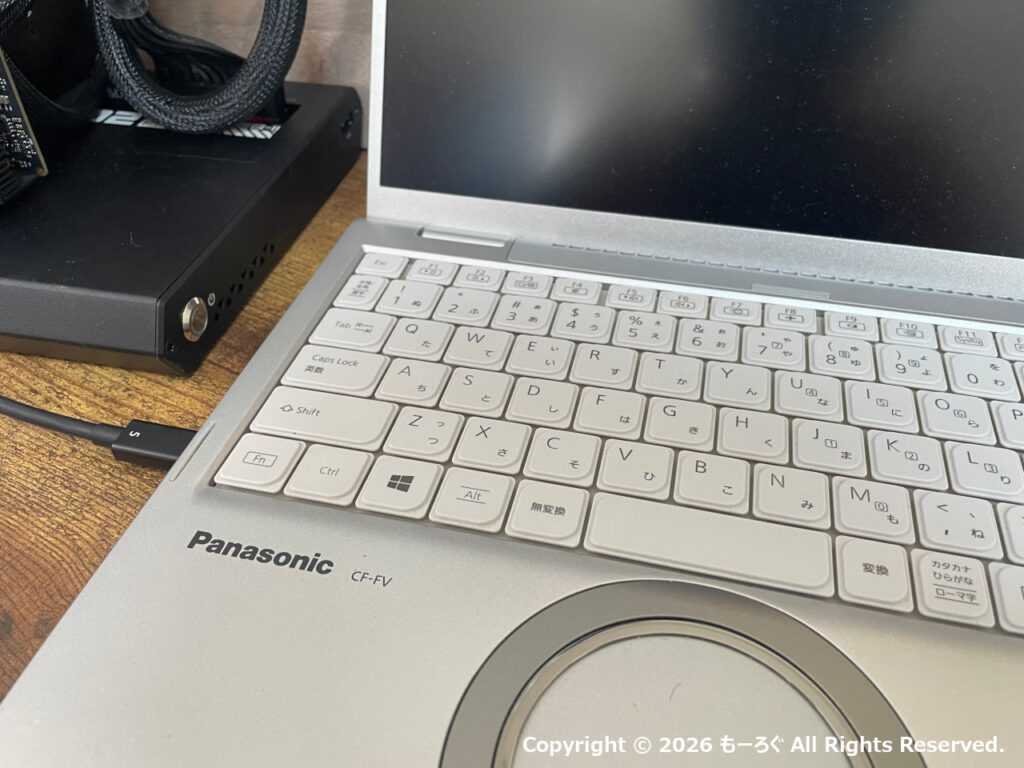 DEG2とLet'sNote CF-FV1