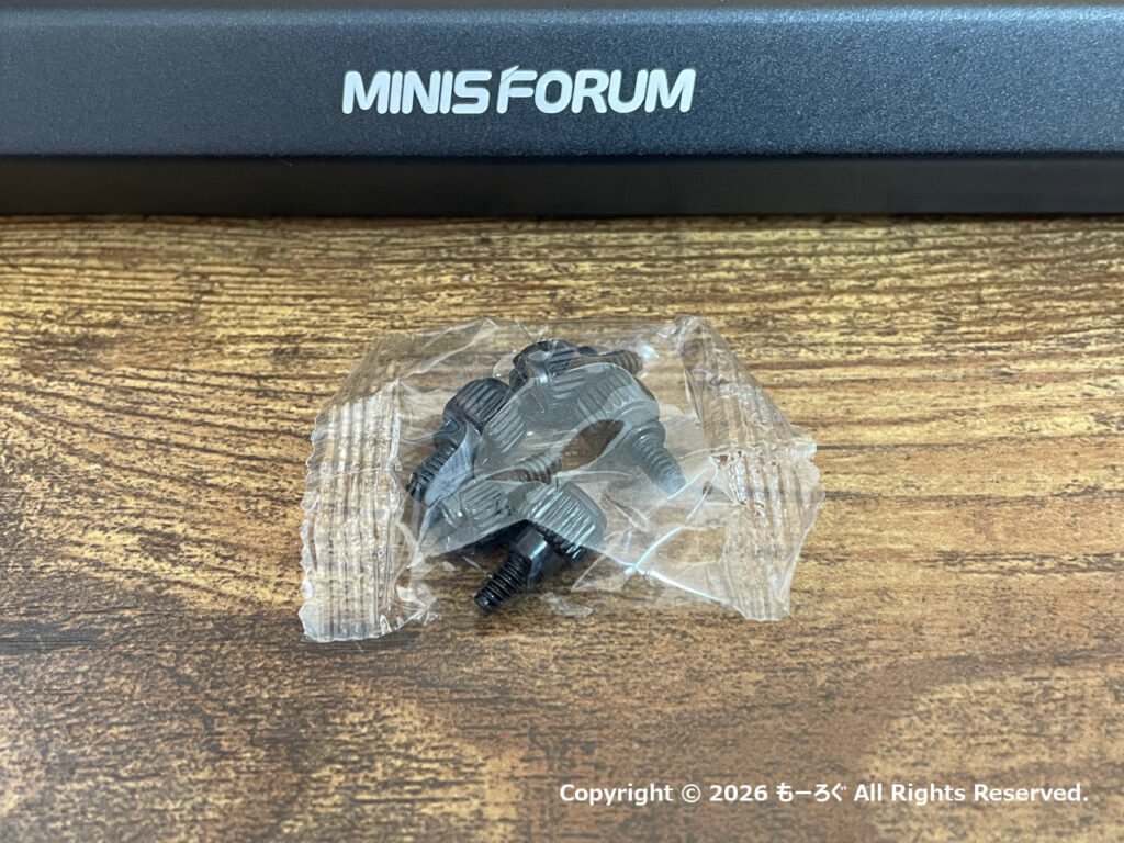 DEG2同梱品　ネジ